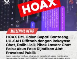 Chat Hoax IG Uji Terus Digulirkan, Tim Hukum UJI-SAH: Fitnah Murahan Tanda Kepanikan