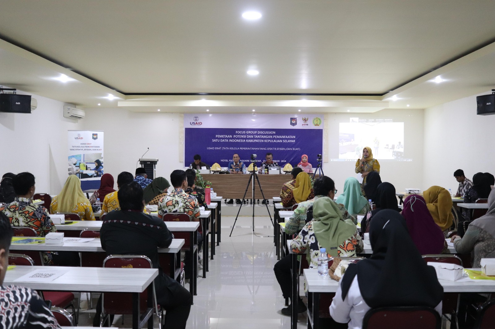 Diskominfo-SP Selayar dan USAID Erat Gelar FGD Satu Data Indonesia