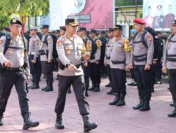 Polres Bantaeng Gelar Apel Pasukan Pengamanan TPS Untuk Pilkada Tahun 2024 Bantaeng