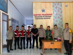 Polres Bantaeng Amankan Rapat Pleno Rekapitulasi Hasil Perolehan Suara Pilkada 2024 Tingkat PPK