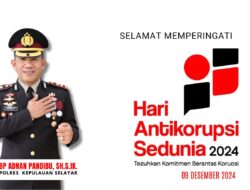 Hari Anti Korupsi Sedunia, Kapolres Selayar Harapkan Pilkada Hasilkan Pemimpin Berintegritas