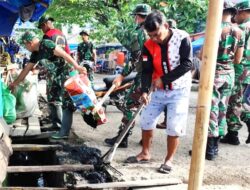 Hari Juang TNI AD ke-79: Kodim 1415/Selayar Aksi Bersihkan Pasar TPI Bonehalang