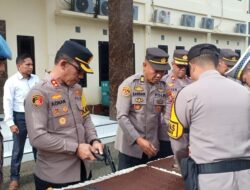 2,,⁸.Tinjau Posko Ops Lilin 2024, Kapolres Selayar Minta Anggota Siaga Layani Masyarakat