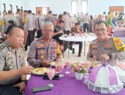 Kapolres Selayar Rayakan Natal Dengan Menggelar Syukuran Bersama Anggota