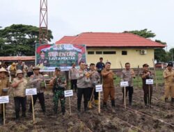 Polres Bantaeng Dukung Program Penanaman Jagung 1 Juta Hektare Secara Serentak