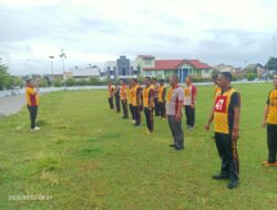 Polres Selayar Gelar Ujian Kesamaptaan Jasmani dan Beladiri Polri Berkala Semester I 2025