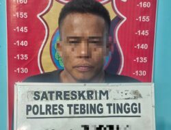 Ninggali Rumah Pergi Keluar Kota Dibobol Sama Maling, Pelaku Diamankan Polres Tebing Tinggi