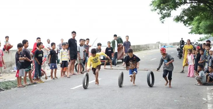 Desa Bonto Jai Gelar Lomba Permainan Tradisional “Padende