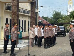 Kapolres Selayar Minta Anggota Tingkatkan Kinerja, Dedikasi, dan Loyalitas