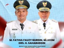 Bupati dan Wakil Bupati Bantaeng Resmi di Lantik , Presiden Prabowo 20 Pebruari 2025 Masa Bakti 2025 — 2030