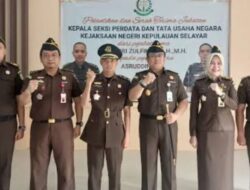 Kejari Selayar Hormati Putusan Pra Peradilan, Penahanan Tetap Sah Dan Tolak Ganti Rugi