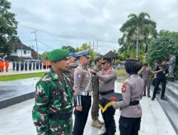 Apel Gelar Pasukan Ops Ketupat 2025 Polres Selayar Libatkan Instansi Terkait
