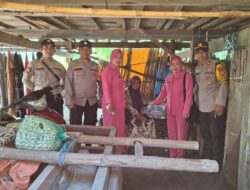 Polsek Pasimarannu Lanjutkan Giat “Ramadhan Berbagi” Polres Kepulauan Selayar