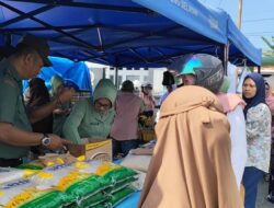 Kodim 1415/Selayar Gelar Bazar Murah Sambut Idulfitri, Harga Sembako di Bawah Pasar