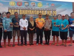 Tangkap Ikan Seberat 26,07 Kg, Tim Fortis I FC Juarai Bontoharu Fishing Tournament Hari Bhayangkara ke-79 di Selayar