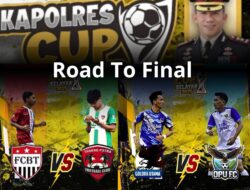 Empat Tim Pastikan Lolos ke Semifinal Turnamen Sepakbola Kapolres Selayar Cup 2025