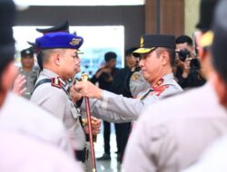 Kapolda Sulsel Pimpin Upacara Sertijab dan Pelantikan Pejabat Utama serta Kapolres Jajaran Polda Sulsel