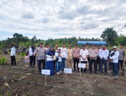 Polres Selayar Lakukan Penanaman Jagung Kuartal III, Serentak Secara Nasional