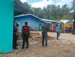 Mesin Sewa PLN Selayar Tiba, Satuan Lalu-lintas dan Samapta Polres Lakukan Pengawalan