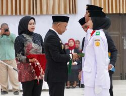 Bupati Natsir Ali Kukuhkan Paskibraka Selayar 2025, Siap Kibarkan Merah Putih di HUT ke-80 RI