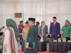 Bupati Bantaeng Hadiri Pelantikan A.Sugiarti MK Sebagai Anggota DPRD Sul-Sel.