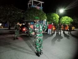 Kodim 1415/Selayar Gelar Apel Pengecekan dan Patroli Malam