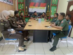 Kajari Kepulauan Selayar Lakukan Kunjungan Kerja ke Makodim 1415/Selayar Bahas Penyusunan Draf PKS