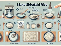 Panduan Lengkap Cara Masak Shirataki Rice Agar Tidak Berbau dan Bertekstur Sempurna