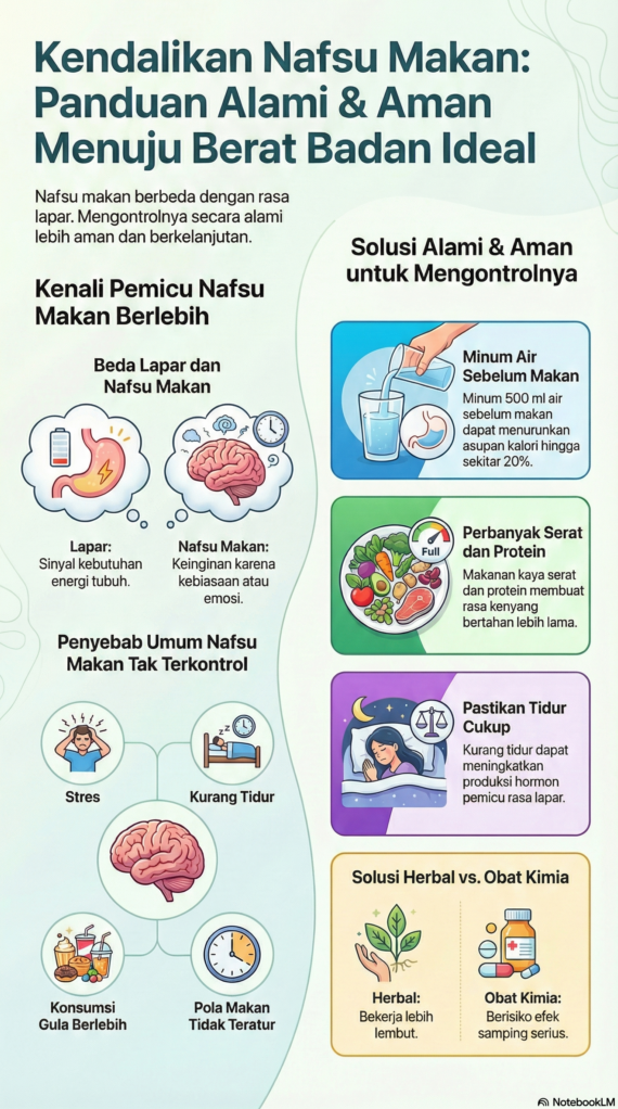 Panduan Lengkap Cara Mengontrol Nafsu Makan Secara Alami Melalui Pendekatan Kuliner Sehat