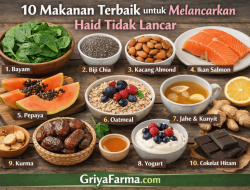 Panduan Lengkap Makanan Sehat untuk Melancarkan Haid secara Natural dan Menjaga Keseimbangan Hormon