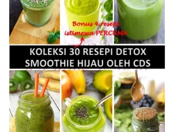 Panduan Lengkap Resep Smoothie Hijau untuk Diet dan Detoks Alami