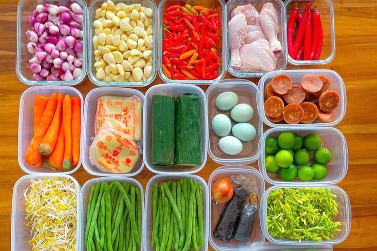 Rahasia Meal Prep Segar: Cara Menyimpan Meal Prep Agar Warna Sayur Tidak Berubah dan Tetap Nutritif