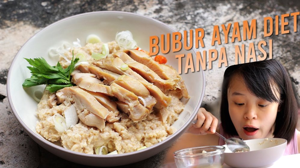 Resep Bubur Ayam Sehat Tanpa Nasi: Lezat, Rendah Karbohidrat, dan Mudah Dibuat