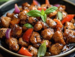 Resep Dada Ayam Fillet Saus Lada Hitam Tanpa Minyak: Lezat, Sehat, dan Praktis