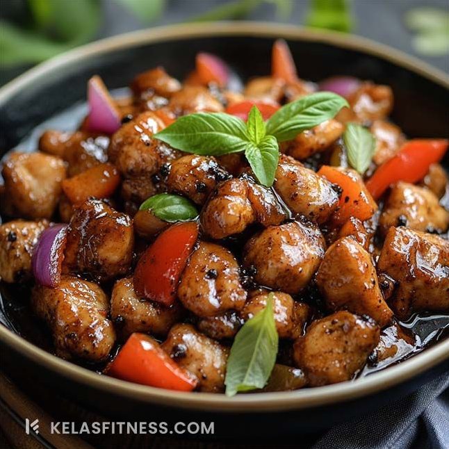 Resep Dada Ayam Fillet Saus Lada Hitam Tanpa Minyak: Lezat, Sehat, dan Praktis